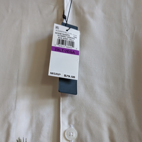 Perry Ellis Men's Casual Dress Shirt 2XLT - Picture 7 of 7